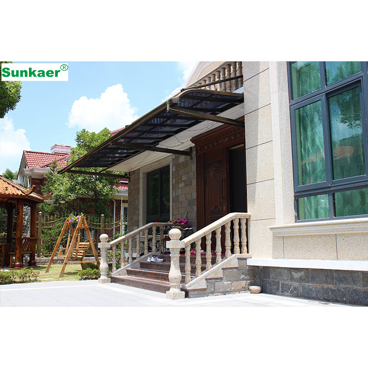 Best choice high snow load australia window metal furniture door rain awning New Products Most Popular  Front Door Shelter