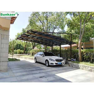 Best choice high strength Metal Carports Wholesale polycarbonate sheet 10 x 9 metal shed aluminum car port for shelter