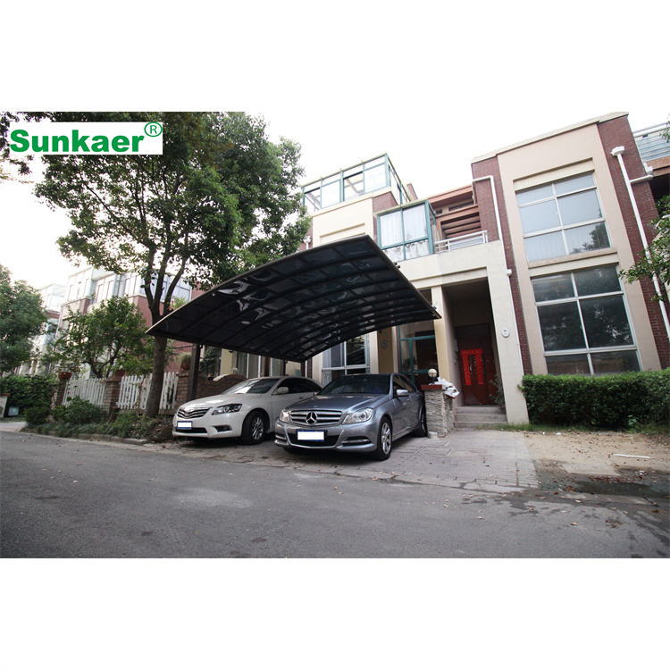 Best seller windproof canopy car shelter garage tent outdoor pergola double aluminum carport Aluminum Carport Canopy