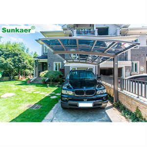 Wholesale car parking shed garage retractable awning carport aluminium polycarbonate