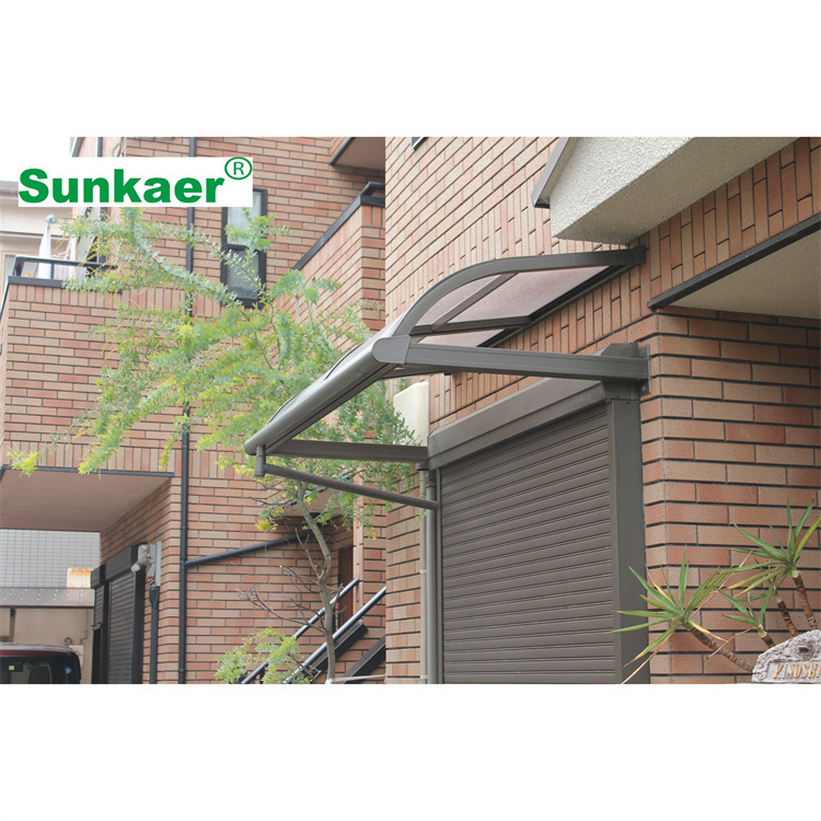 Supplier sales outdoor canopy polycarbonate roof cover aluminium arm porch awning Pvc Patio Cover outdoor Roof Tent canopy