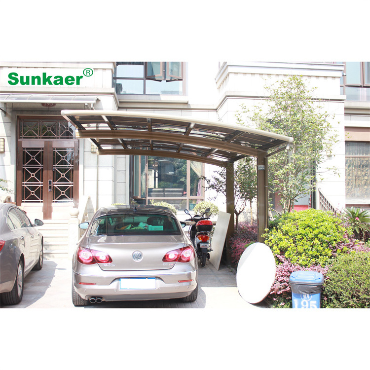 Hot selling cheap price aluminum high snow load 2 post car port mini carport Aluminum Shelter Car Port Carport Canopy For Sale