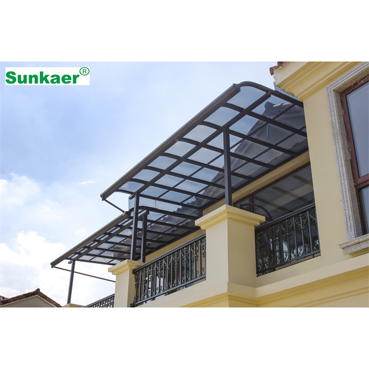 Best seller high quality durable aluminum frame polycarbonate awning 20x20 canopy tent Window Awning