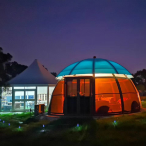 dome tent for brand promotion hotel glamping house camping residence event commercial trade show tent glass gazebo