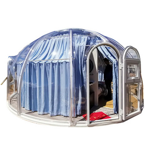 Ins Hot Outdoor Star Room bubble house B & B yurt tent farmhouse restaurant PC transparent tent gazebos