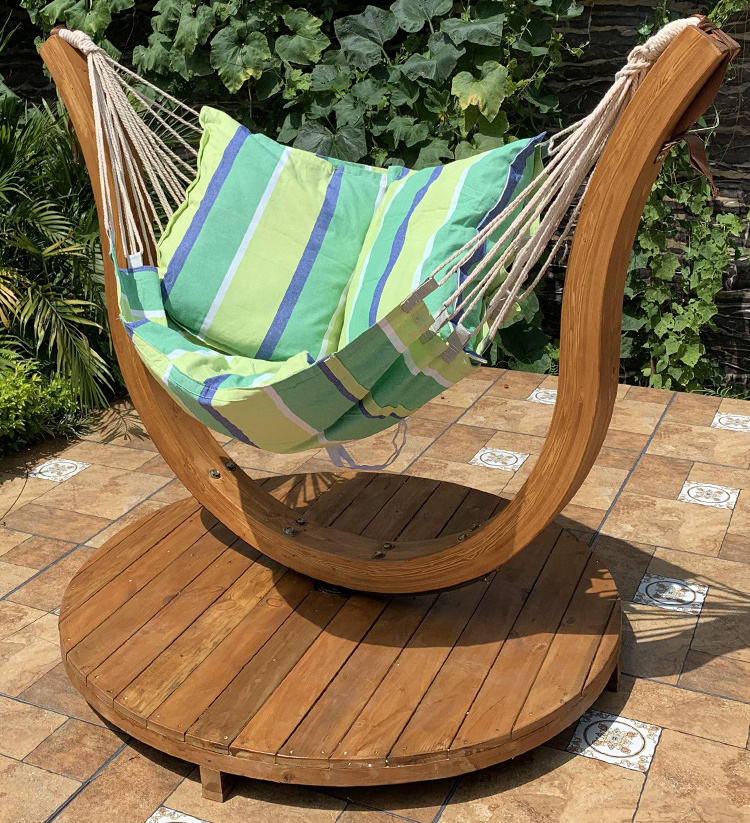 unique rotate high quality wood swing set outdoor garden furniture swing chairs outdoor swings for adults