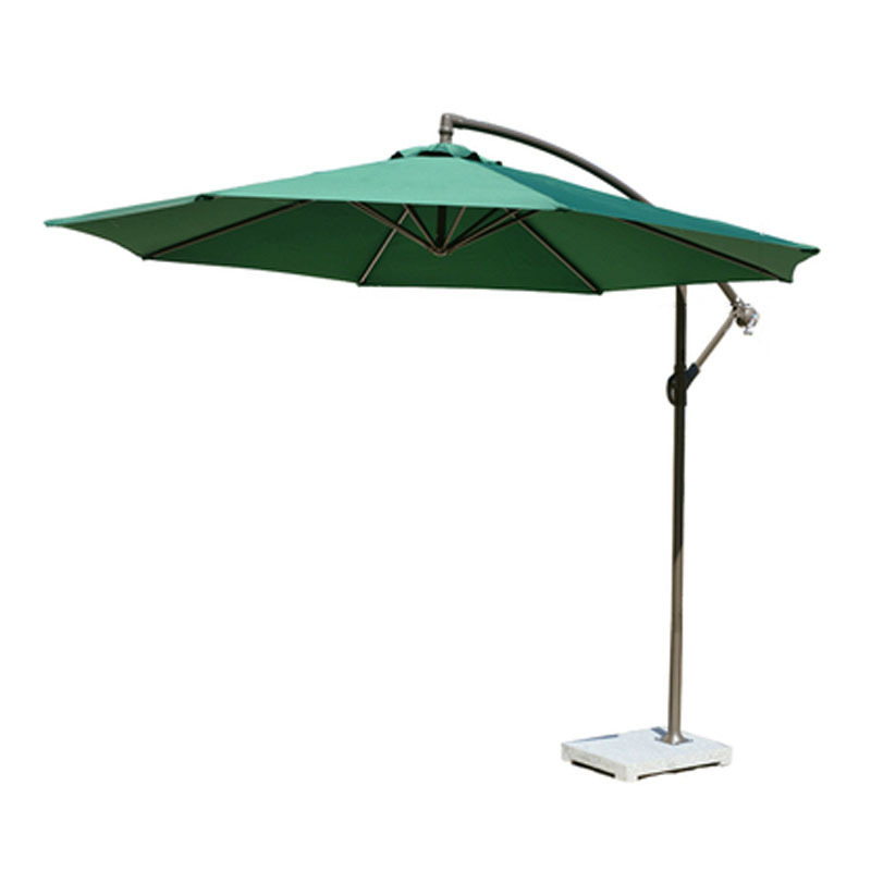 360 rotation parasol cantilever banana umbrella accesorios thai patio umbrellas & bases