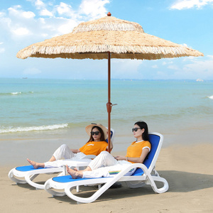 high quality outdoor tiki patio umbrella beach thatch roof straw parasol de plage en paille