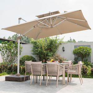 big restaurant commercial umbrella outdoor garden sun umbrella sunshade patio umbrella with removable cloth