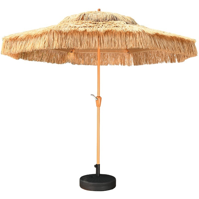 sombrilla de gran resistencia para exteriores umbrella parasol grass mat thatch umbrella cover for beach umbrella plastic cover