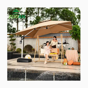 [ZUOAN IMPRESSIVE]Hotel Restaurant Patio Garden Courtyard Swimming Pool Project Outdoor Furniture Parasol Umbrella