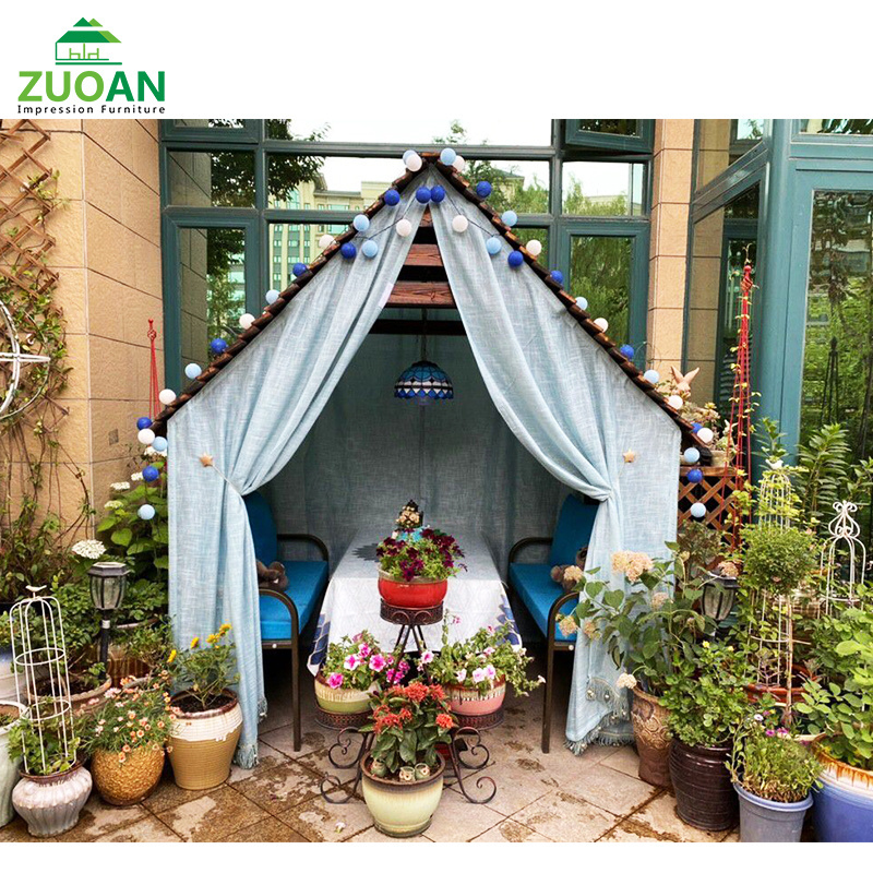 Popular outdoor wpc pavilion garden bar restaurant wooden gazebo small house wooden gazebo for garden gazebo outdoor