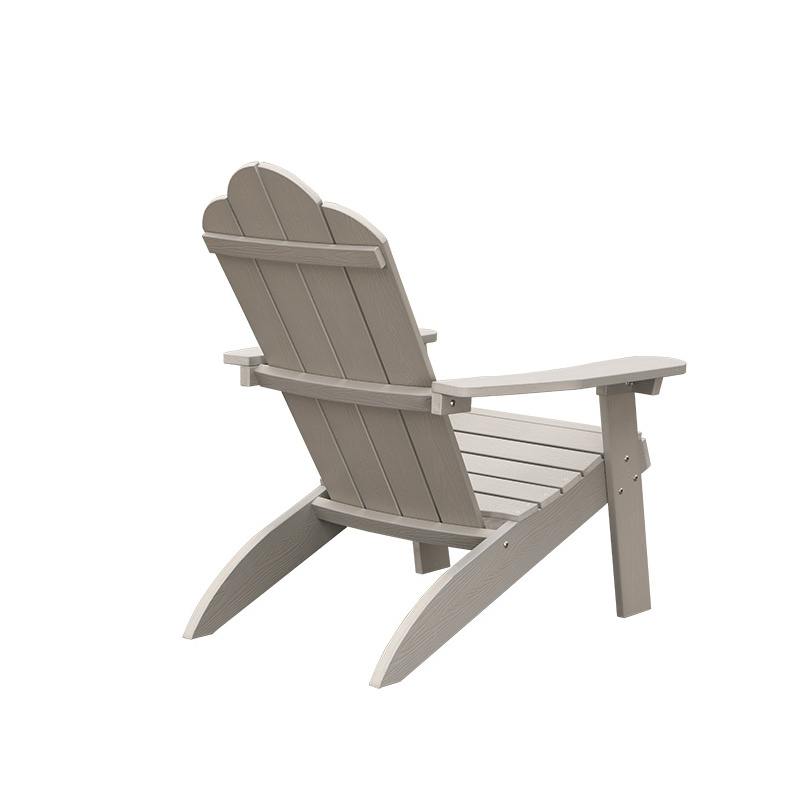 Hot Sale Garden Beach Kd Plastic Wood Chairs Folding Outdoor Adirondack Chair With Cover