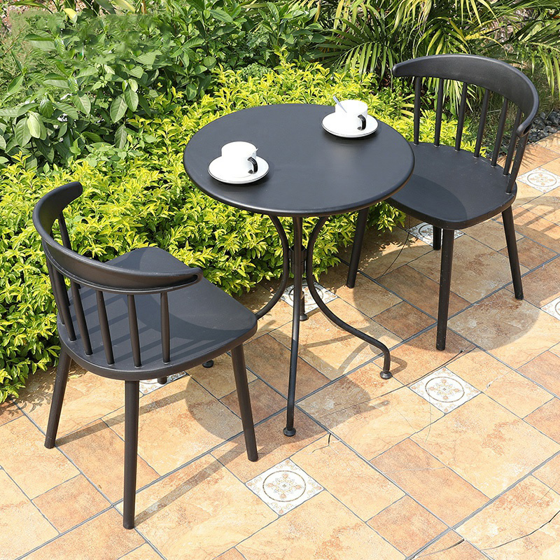 Park Patio Restaurant Cheap White Outdoor Modern Plastic Chairs And Tables Garden Plastic Chair