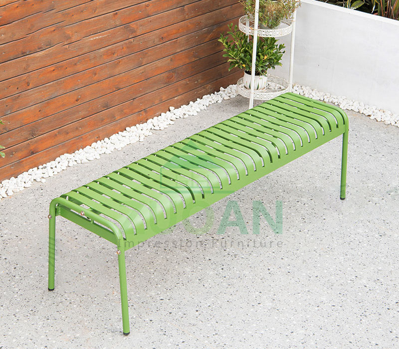 3 seater green garden bench cover waterproof long chair garden set aluminum slat courtside benche