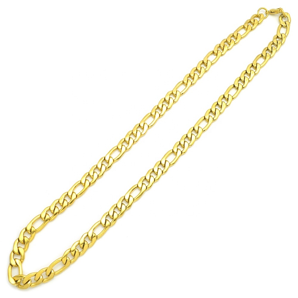 Wholesale Fashion 10mm 12mm Hip Hop 14k Gold Plated Stainless Steel Hip Hop Miami Cuban Link Chain