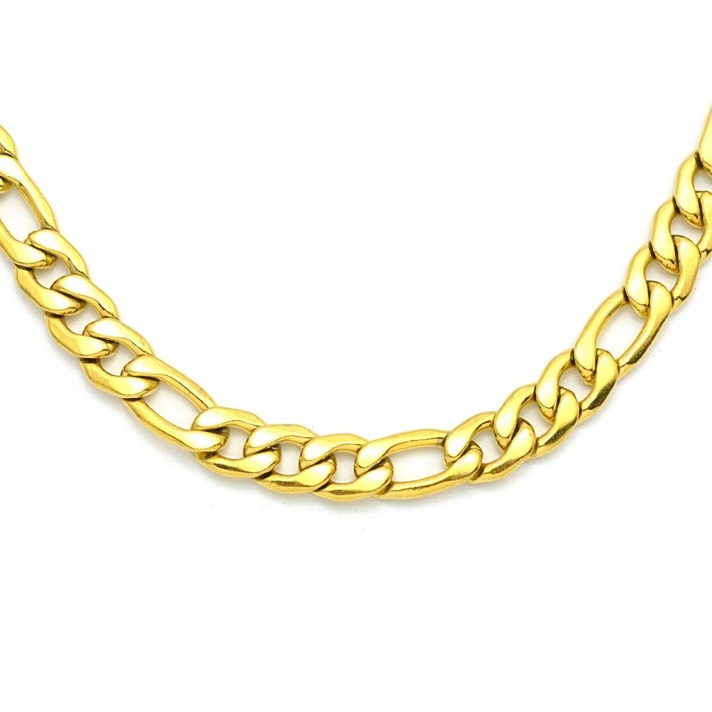 wholesale fashion 2020 10mm Hip Hop 14K Gold Plated Stainless Steel miami cuban link chain