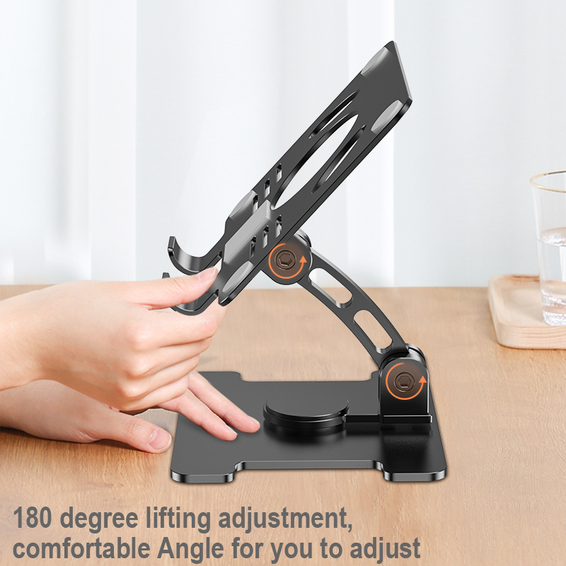 Aluminum Adjustable Desk 360 Rotation Magnet Tablet Stand 12.9 Pro Magnetic Holder For Ipad