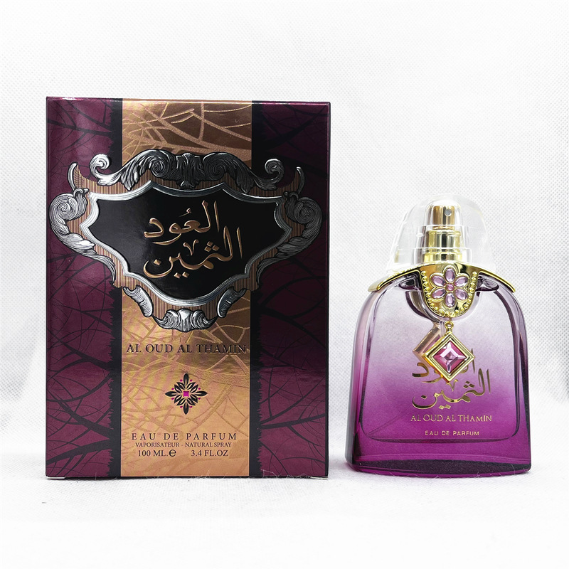 Pink diamond set upscale Arab Dubai women perfume manufacturers wholesale