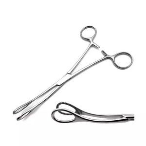 Top Quality Stainless Steel Foerster Sponge Forceps Straight Serrated/ Dressing Forceps BY Zuol INSTRUMENTS