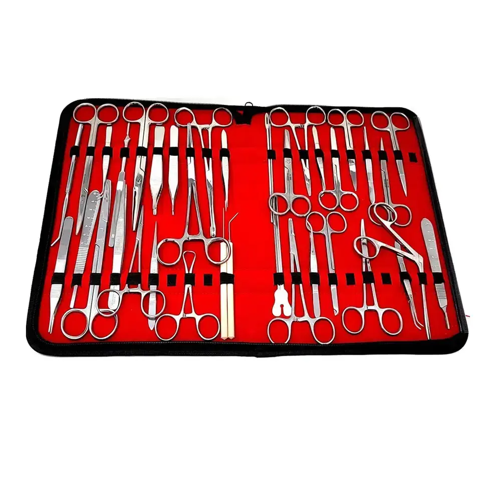 Hot Selling Surgery Practice Kit Surgical Instrument Used In Biology Anatomy Medical Set Stainless Steel Dissecting Sets