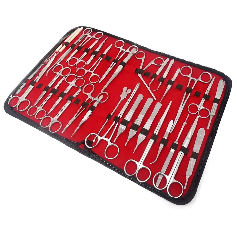 Hot Selling Surgery Practice Kit Surgical Instrument Used In Biology Anatomy Medical Set Stainless Steel Dissecting Sets