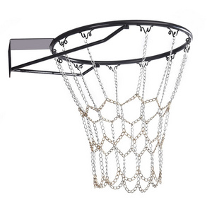 Basketball Net Classic Sport Steel Chain Chain Durable Basketball Target Net Galvanized Steel Outdoor Rim