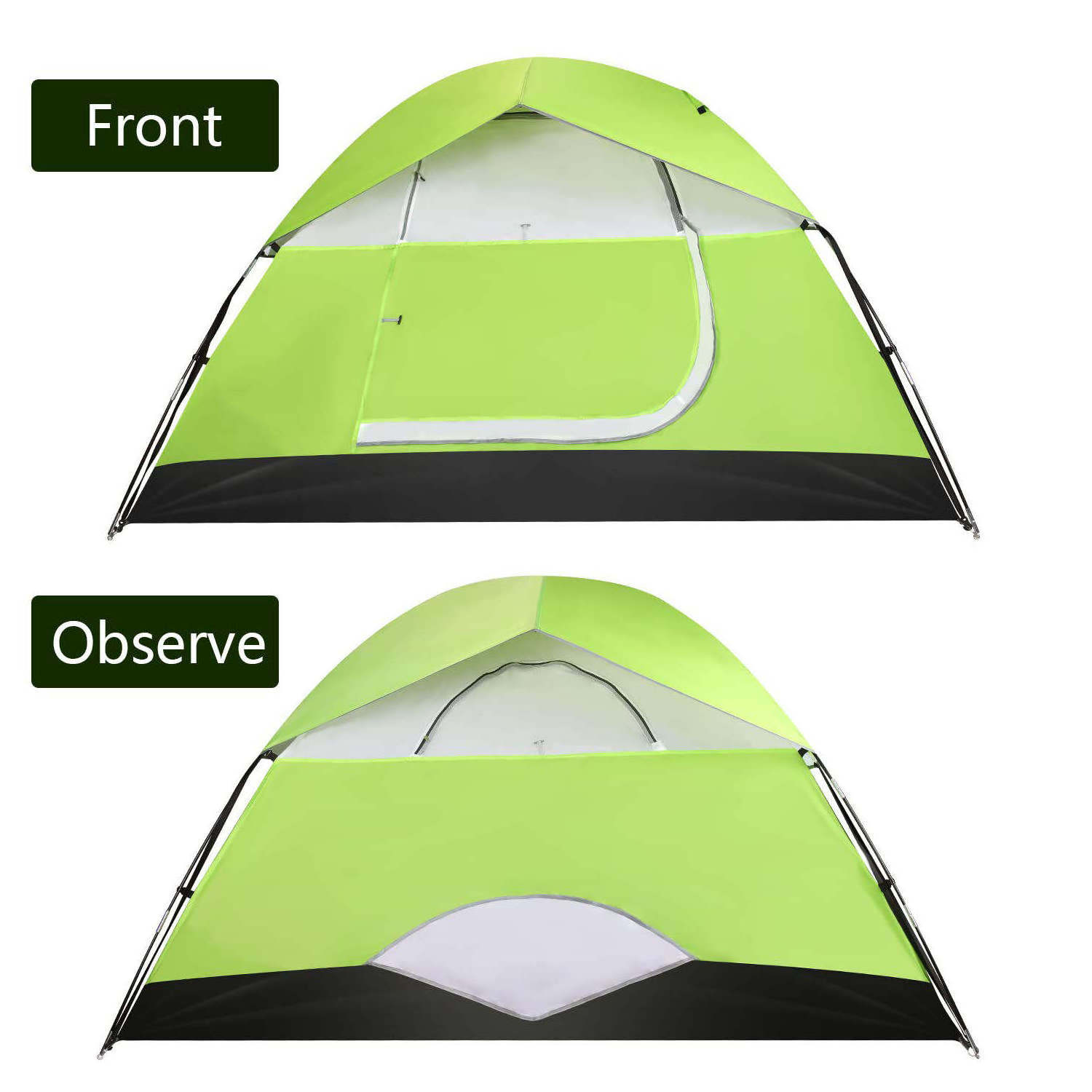 Easy Setup 2 People Outdoor Ultralight Camping Tent Fabric Manufacture Camping Backpack Tent for Sale