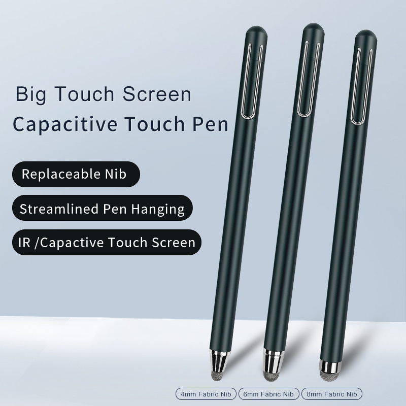 2023 New Ideas Custom Logo Universal Capacitive Stylus Pencil Cheap Metal Stylus for iPad/XIAOMI/HUAWEI/SAMSUNG Tablet And Phone