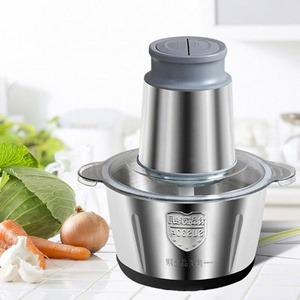 silver pounder yam crest 8l 3500w, multifunctional stainless steel food machine meat grinder/