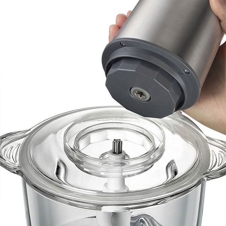 silver pounder yam crest 8l 3500w, multifunctional stainless steel food machine meat grinder/