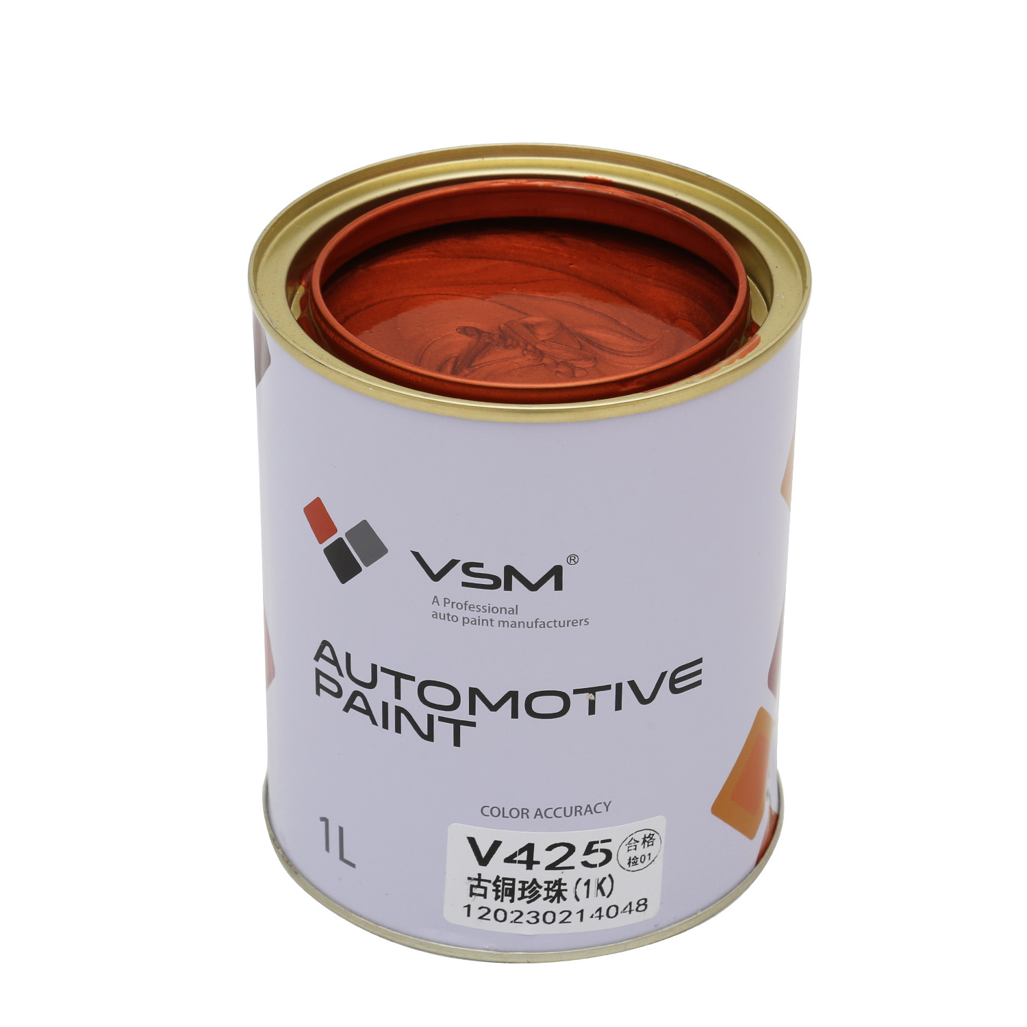 High Quality Automotive Refinish Paints 2K Top Coat Solid Color High Gloss Coverage Auto Coating Black White Spray Car Paint