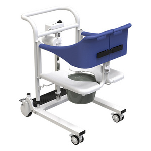 Ready to ship transfer toilet wheel chair electric Transfer Chair Patient Lift Shifting Paralyzed