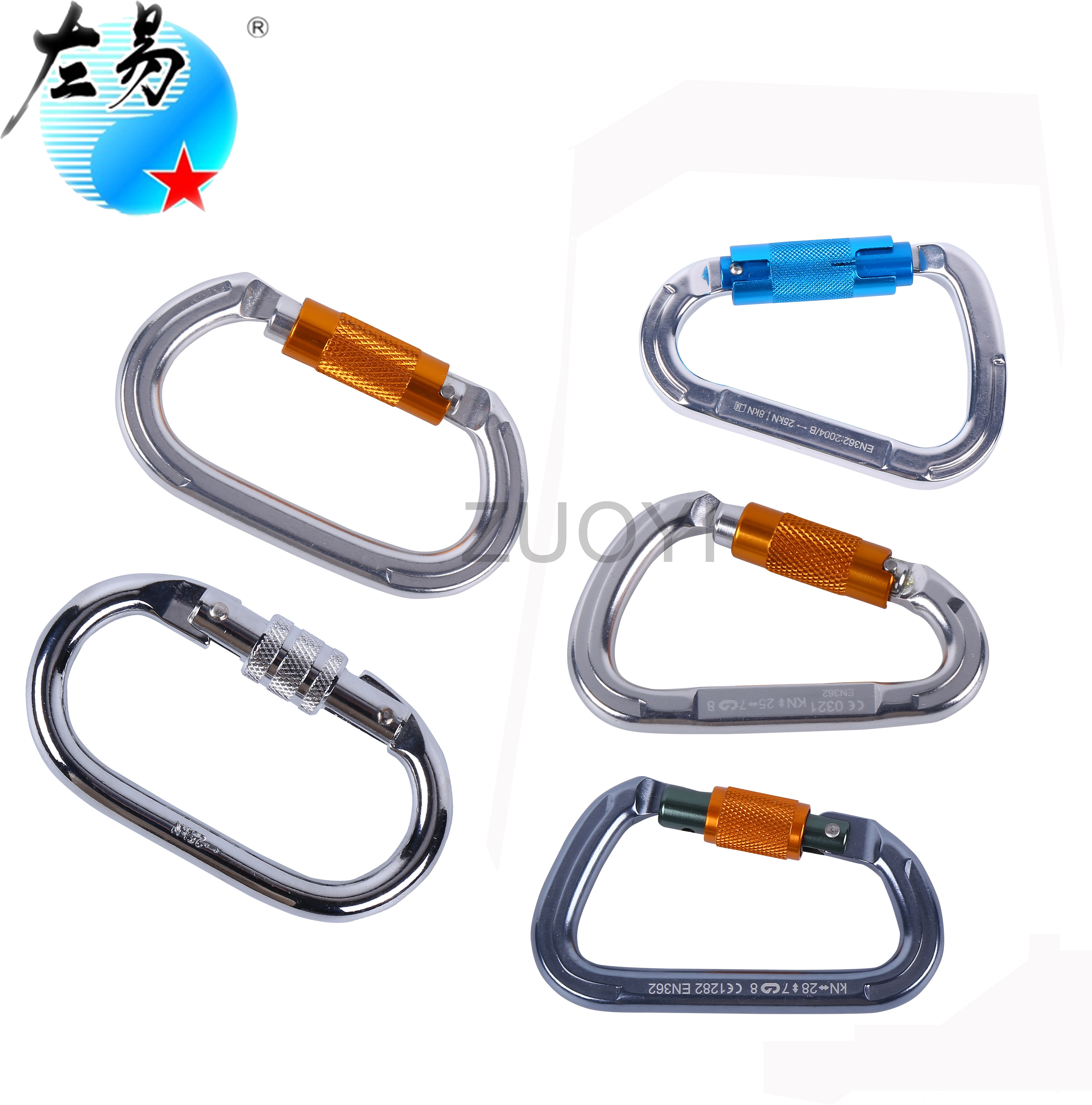 High Quality CE Certificate Stainless Steel Carabiner