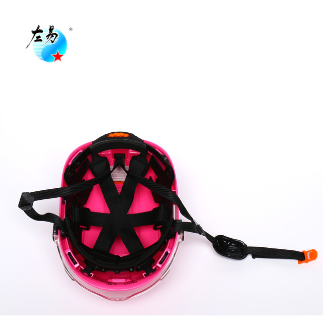 ppe ANSI types of white work equipment industrial engineering security flame retardant pink safety helmet