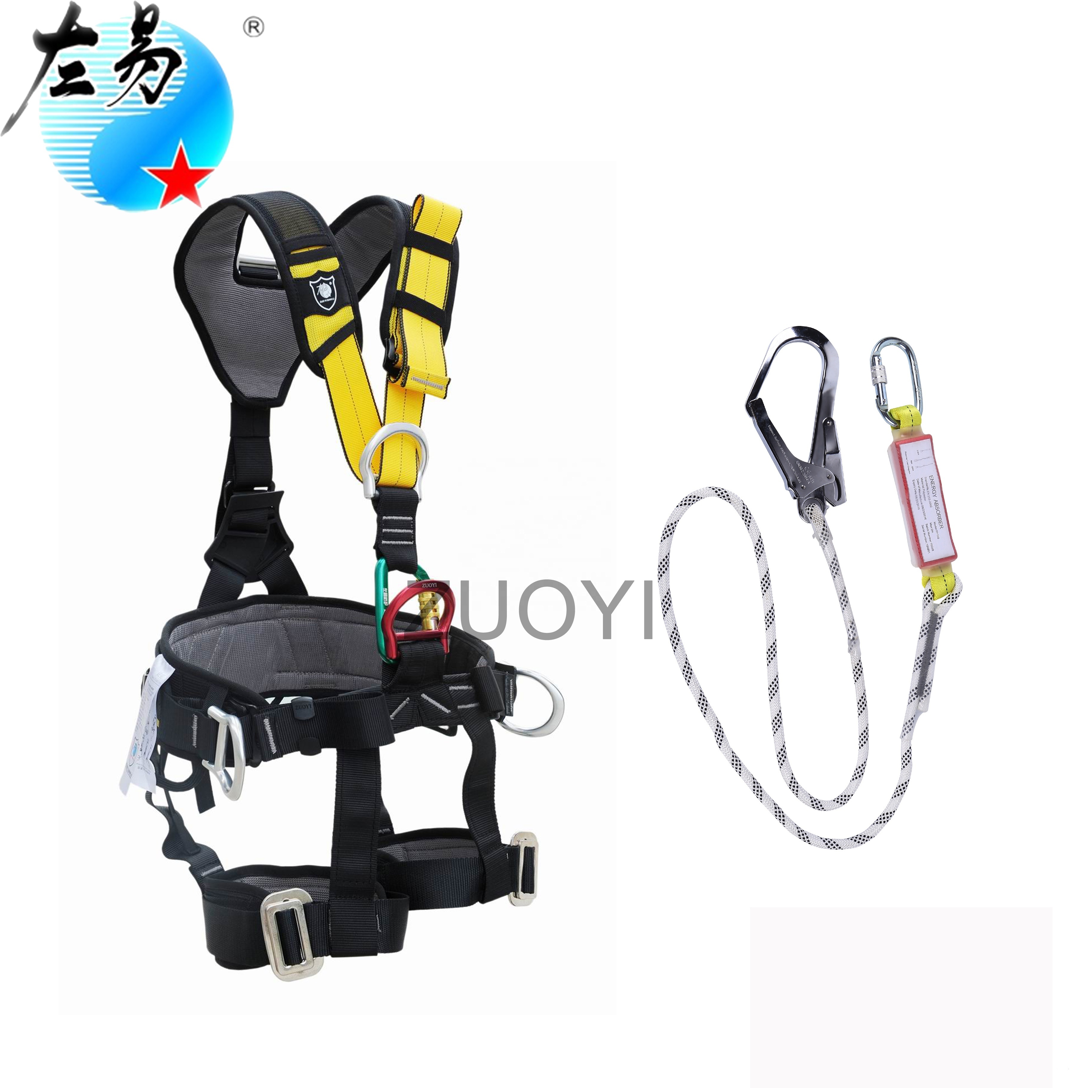 Parachute Sling Safety Equipments Rock Half Body Lowes Rescue Full Body Padding for Safety Harness 5 Points Full Body Child