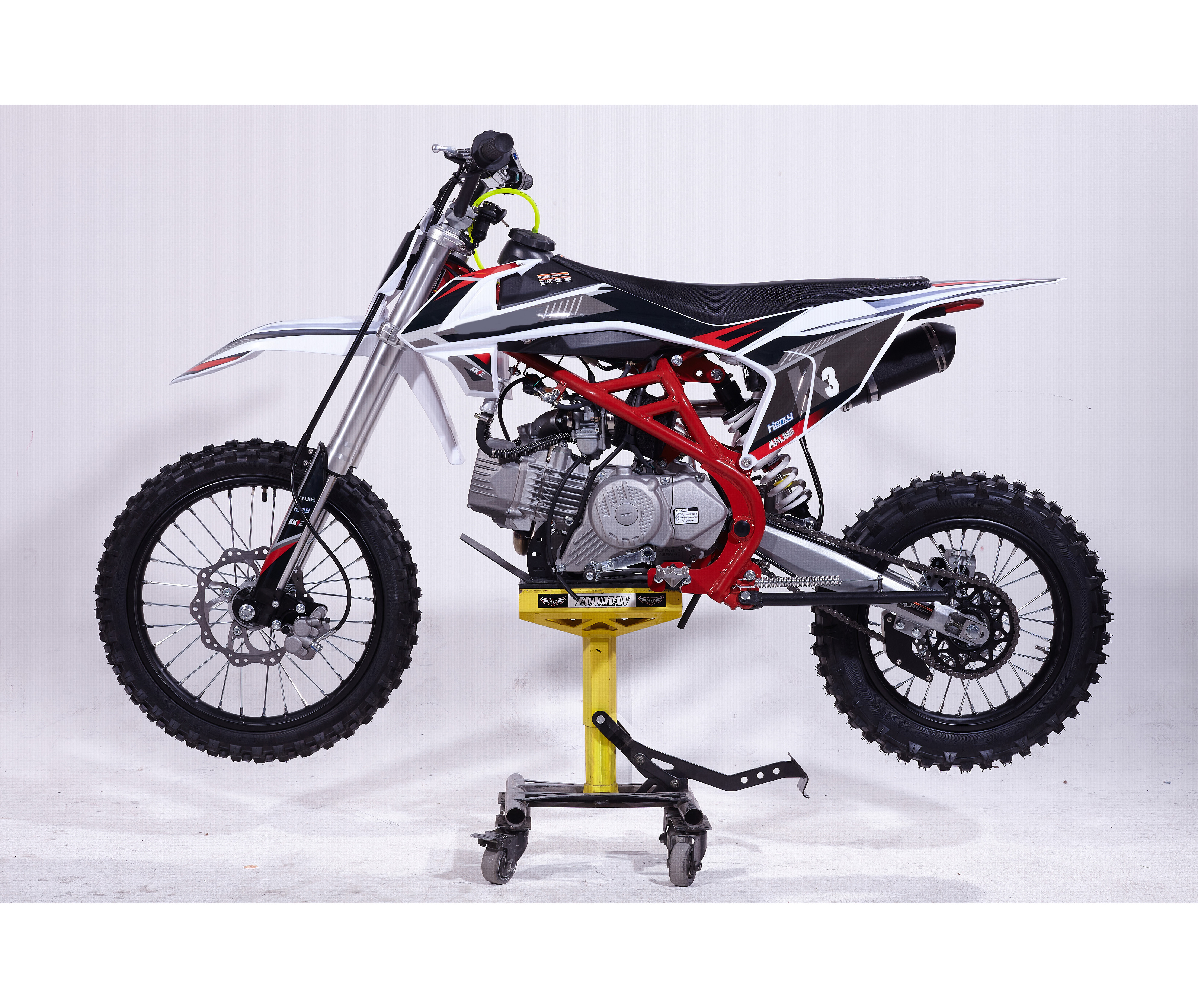 ZUUMAV 190cc Sports Gasoline Motorcycles Pit Bike Racing Dirt Bike Motard