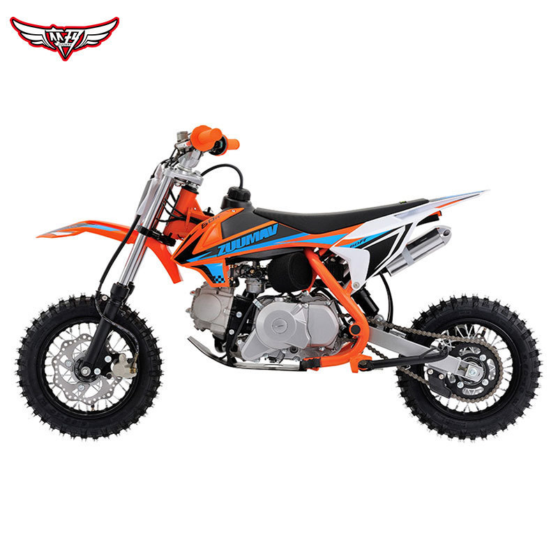 Factory Direct Sales Motorcycle Mini Bike For Beginner ZUUMAV K1-70CC Dirt Bike Offroad Motorcycles