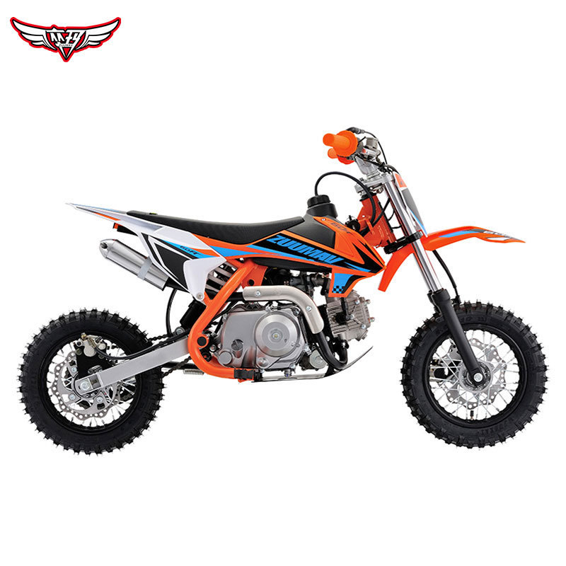 Factory Direct Sales Motorcycle Mini Bike For Beginner ZUUMAV K1-70CC Dirt Bike Offroad Motorcycles