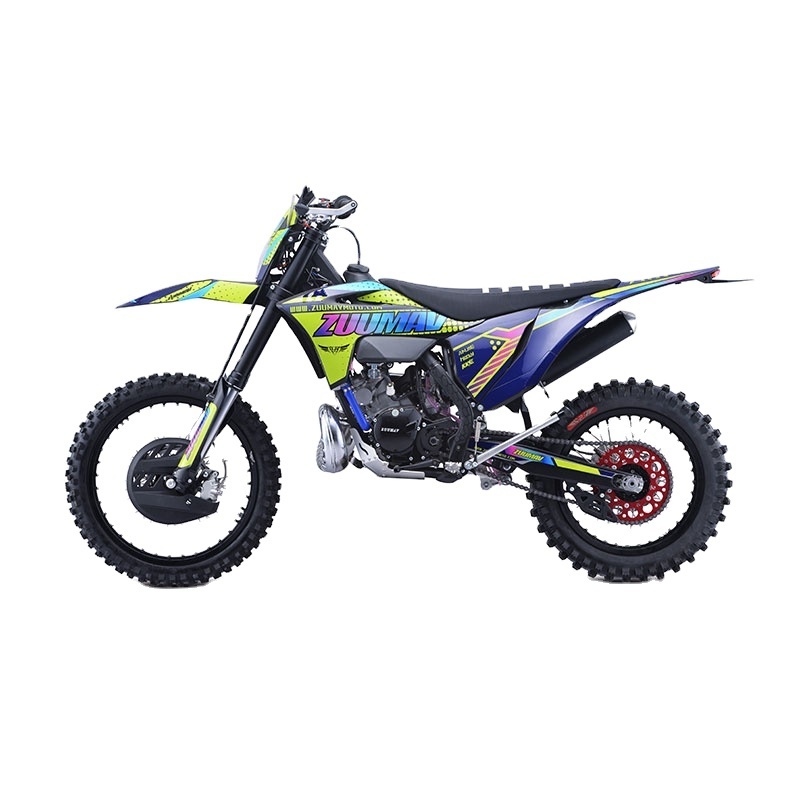 Factory Direct Sale ZUUMAV 250CC Engine 2-Stroke Liquid Cooled Racing Enduro Dirt Bike Motorcycle