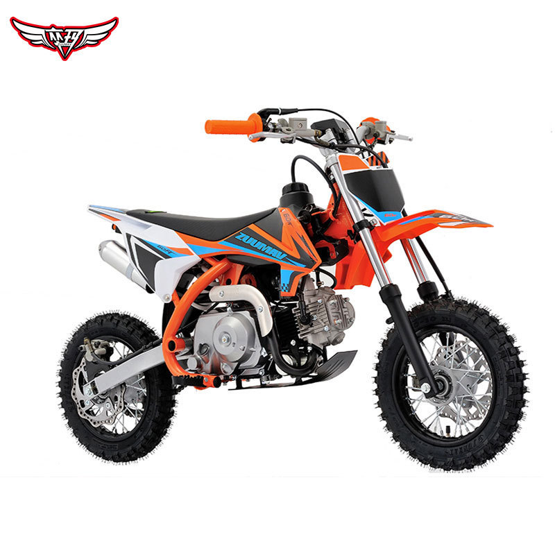 Factory Direct Sales Motorcycle Mini Bike For Beginner ZUUMAV K1-70CC Dirt Bike Offroad Motorcycles