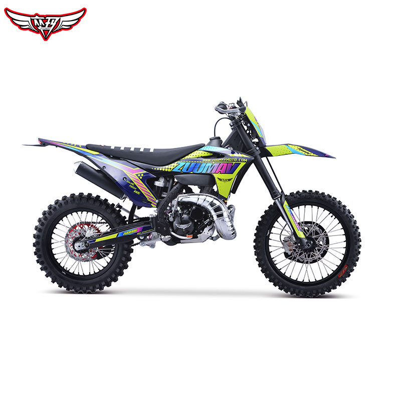 Factory Direct Sale ZUUMAV 250CC Engine 2-Stroke Liquid Cooled Racing Enduro Dirt Bike Motorcycle