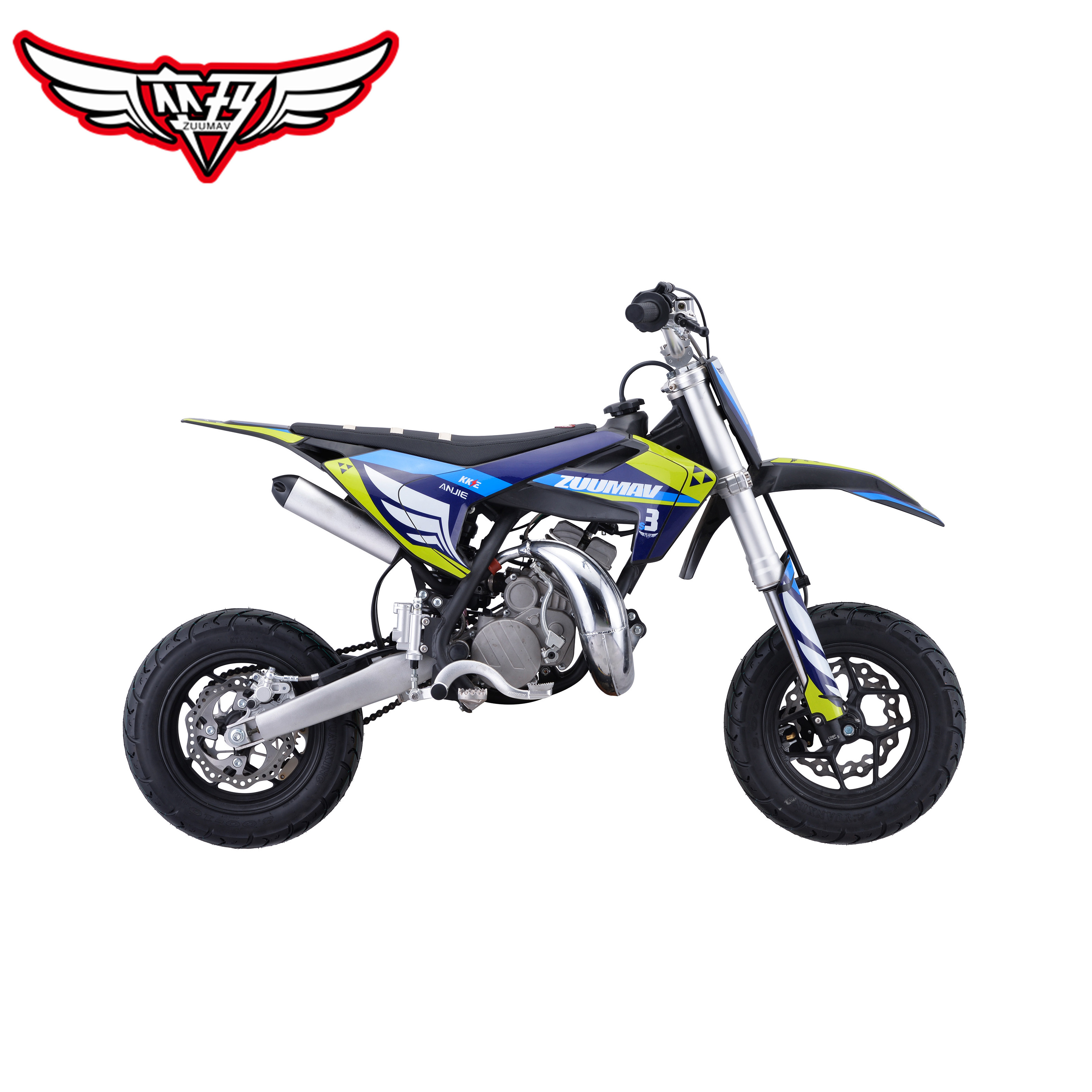 Factory Direct Sales ZUUMAV Super Race Kids Motard  Pit Bike Super Motorcycles Pocket Bikes