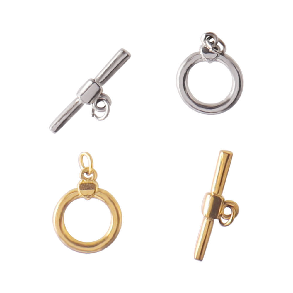 Jewelry Accessory Stainless Steel OT Buckle Toggle Clasp for Bracelet Making Component Connector for Necklace DIY Jewelry Design