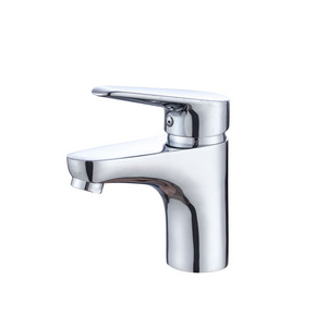 Water Saving Cold Single Lever Deck Mount Basin Faucets