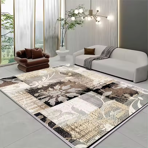 Family whole area rugs Living room carpet new minimalist decoration blanket bedroom soundproof pad protection and safety