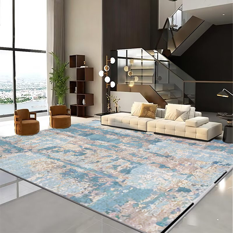 Living room carpet, new minimalist modern home decoration blanket, bedroom soundproof pad, environmental protection and safety