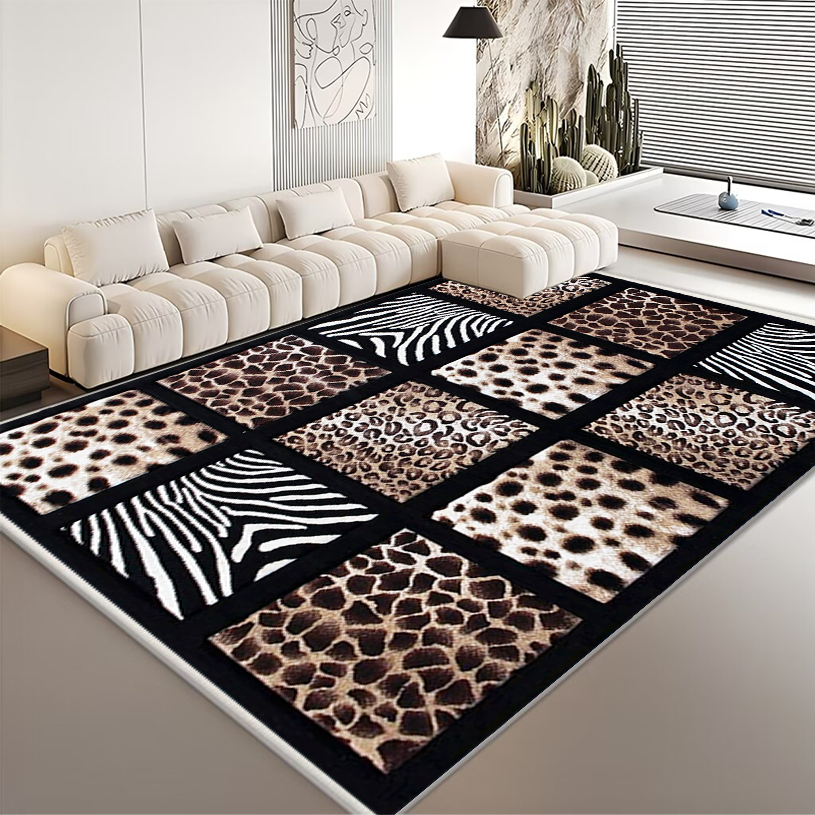 Living room carpet new minimalist modern home decoration blanket bedroom soundproof pad environmental protection and safety