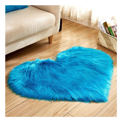 non slip floor carpet living room rugs and carpet Heart shaped soft and comfortable plush carpet for living room and bedroom