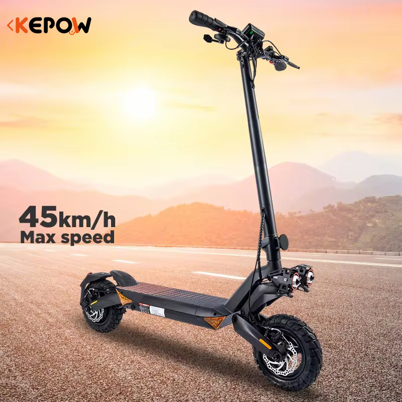 electric scooter EU warehouse  adult scooter T8 motor 800W off road 10 Inch with 48V foldable e scooter dropshipping